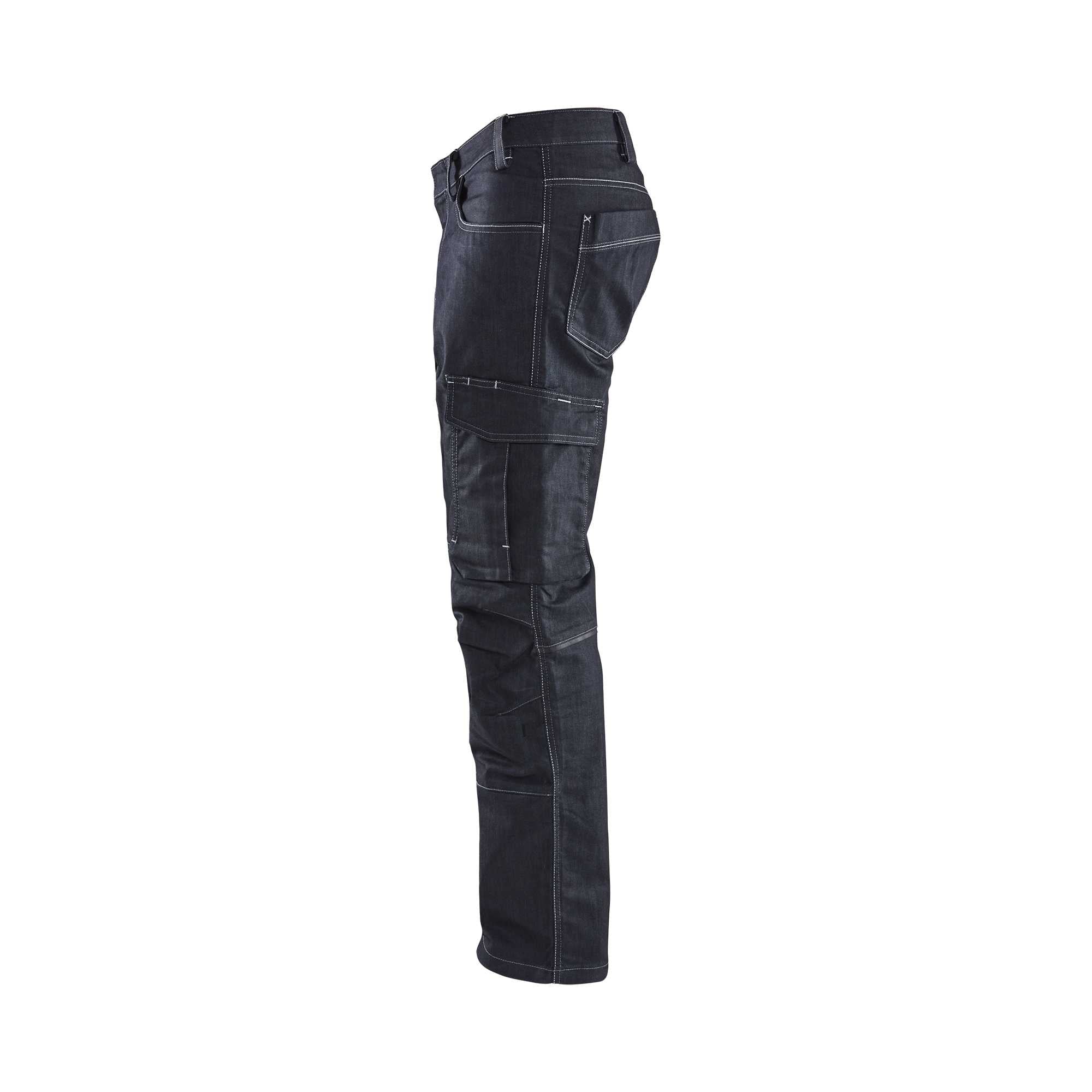 BLAKLADER 14391141 | Service trousers Denim stretch Work Trousers Men - CORDURA® fabric